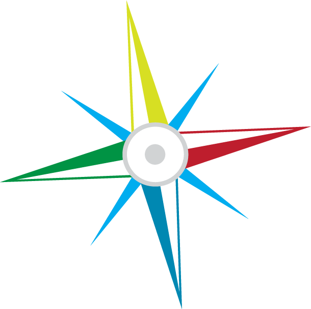 Windrose Compass Rose logo